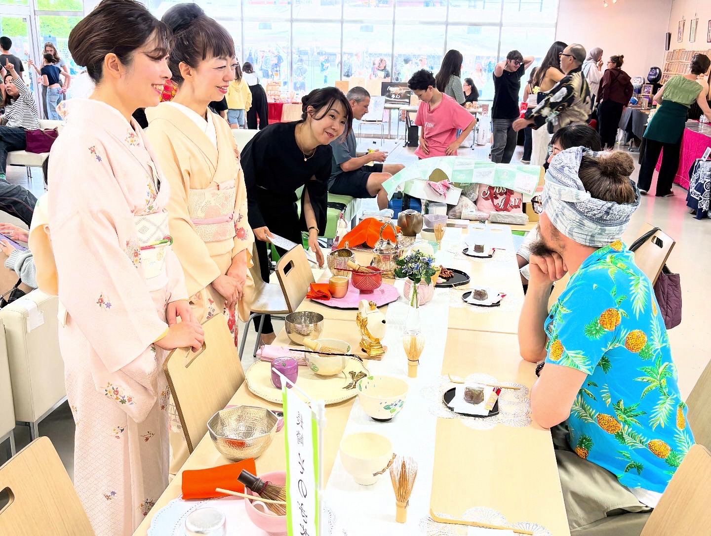 東京国際フランス学園の学園祭の様子