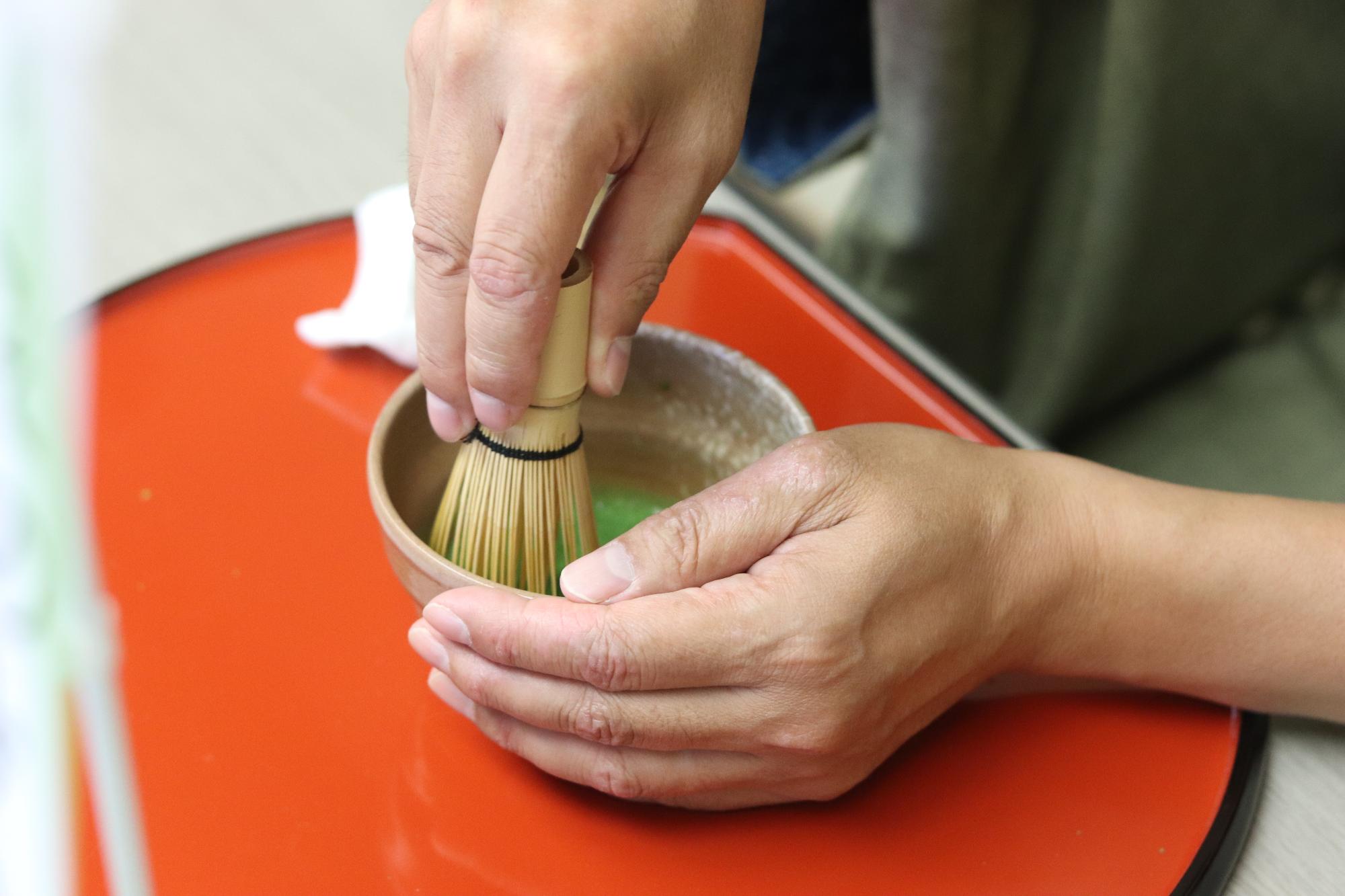 東彼杵茶会でのそのぎ抹茶