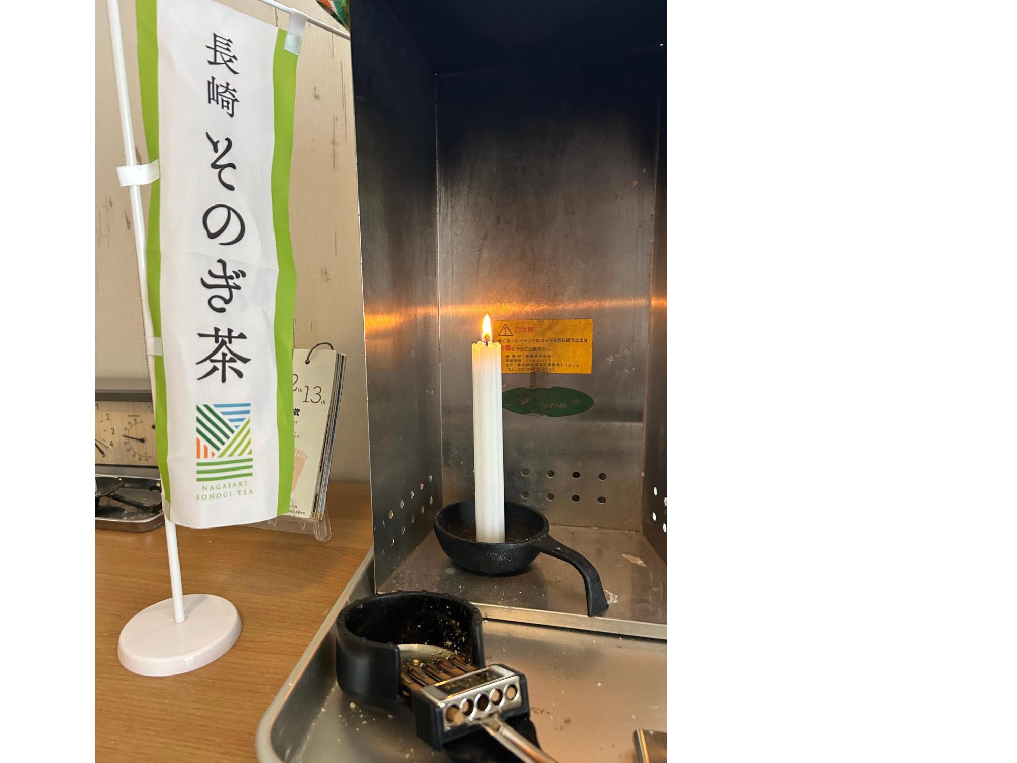 テーブルスタイル茶道椿の会博多子育てサロンの様子