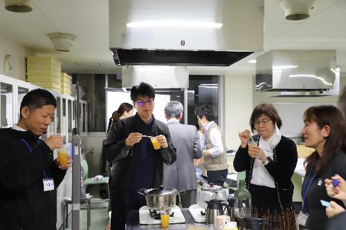 アドバイスはNEXCO西日本濱野様、大隅茶全山迫様、長崎短期大学平田様