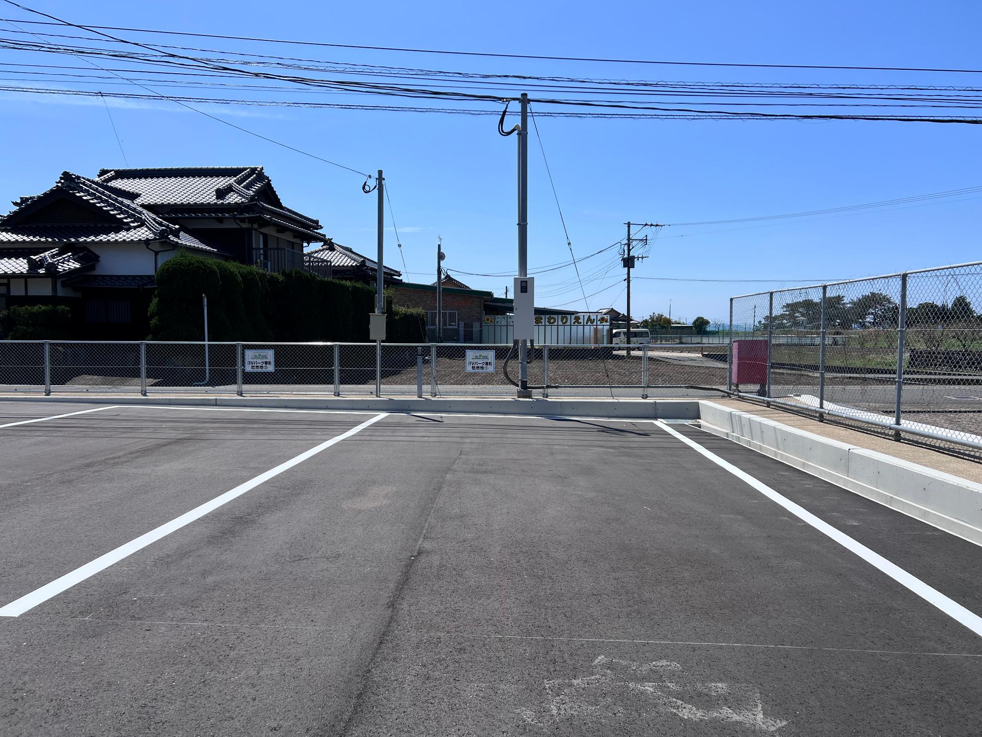 RVパークそのぎの荘駐車区画1写真