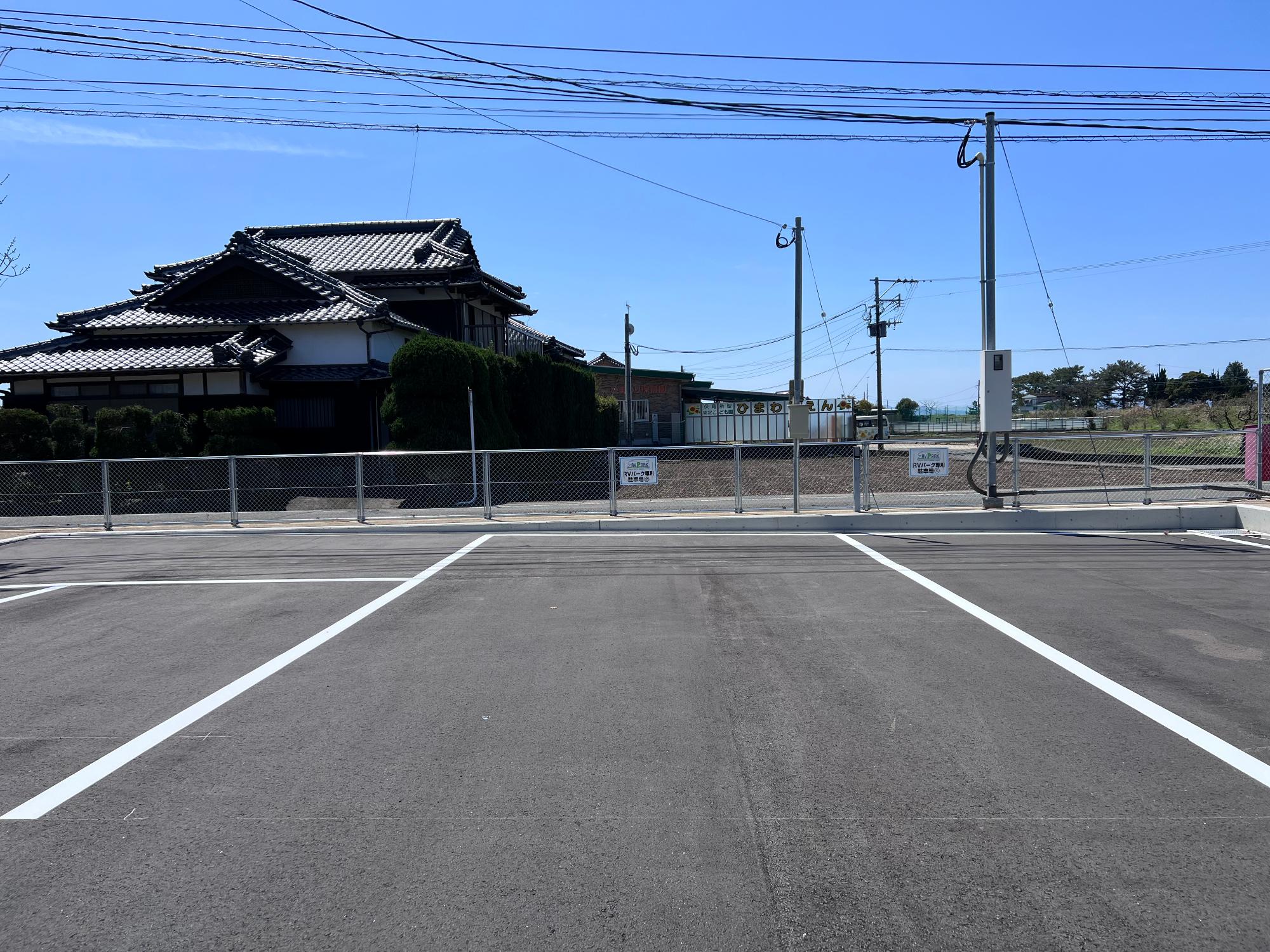 RVパークそのぎの荘駐車区画2写真