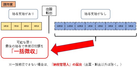 現年度12月までに帰国